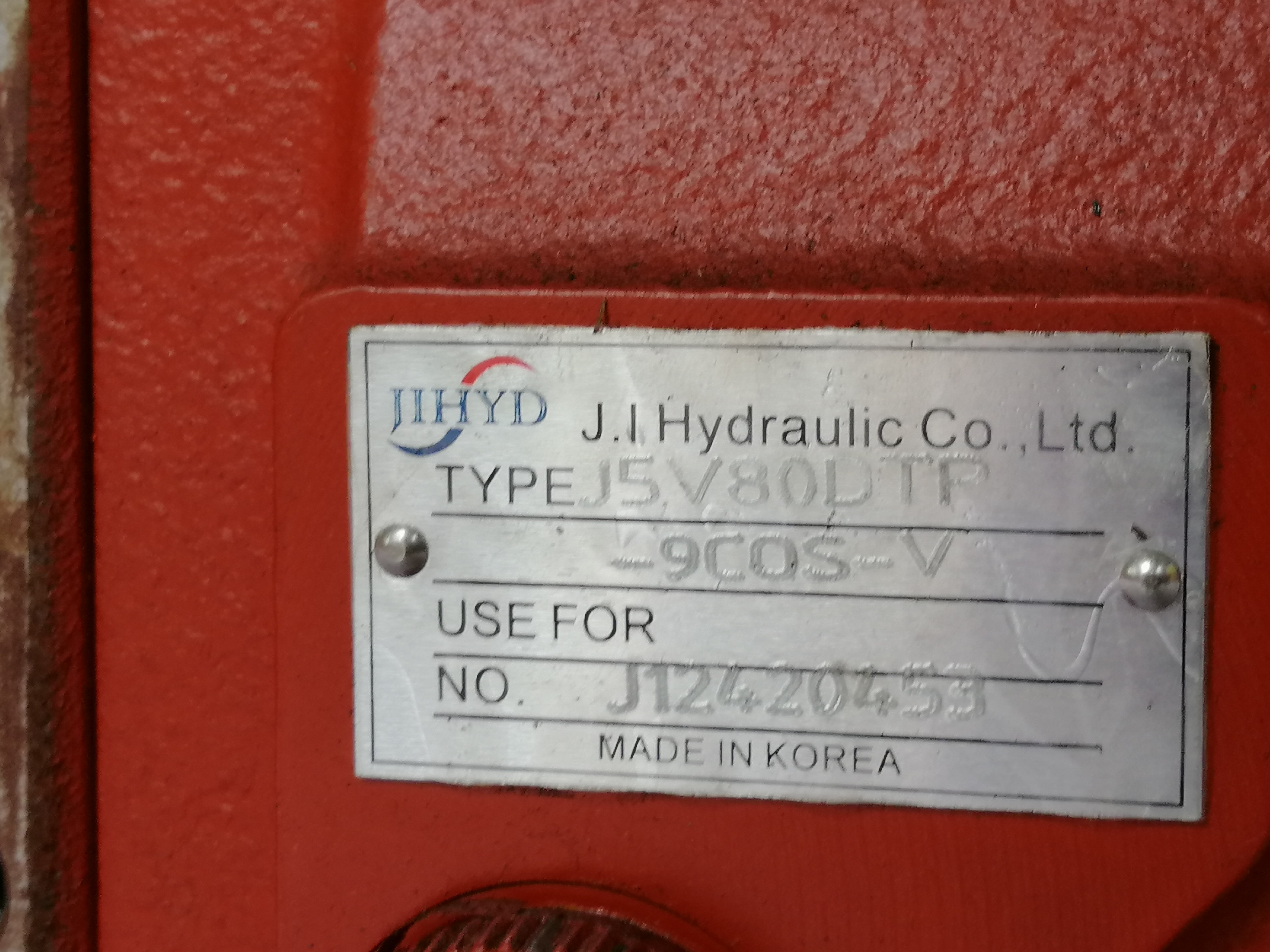 Hyundai R1400W-7 Excavator Hydraulic Pump 31N4-15020 K5V80DTP R1400W-7