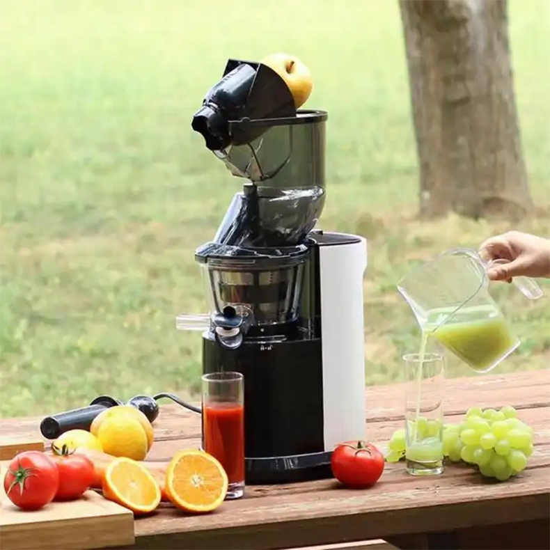 Large Mouth Slow Citrus Juicer 9 In 1 Fresh Juice Blender Household