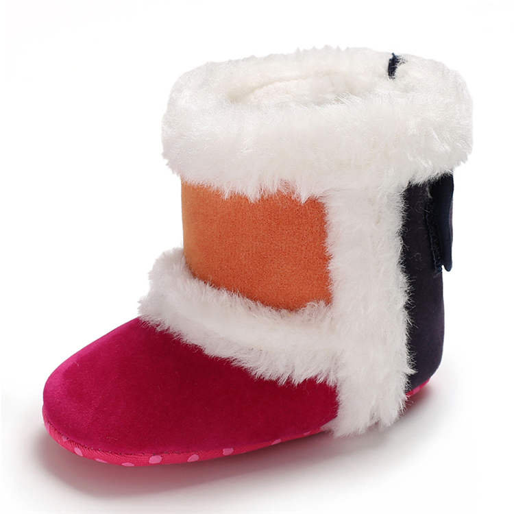 2019 winter warm cotton Cute 0-2 years Outdoor baby booties