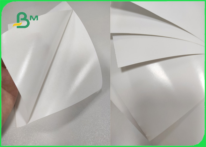 Top Semi - Gloss Paper 157gsm Yellow Bottom Kraft Paper 140gsm Sticker Paper