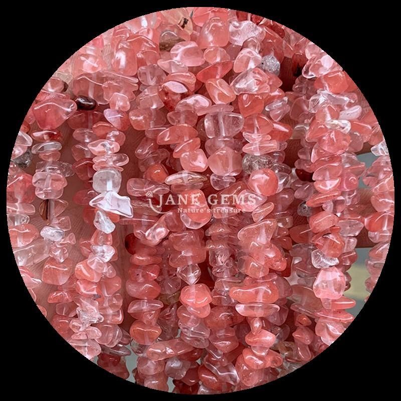 Clear Quartz Amethyst Gems Bead Natural Crystal Irregular Shape Chip Gravel Stone Loose Bead Strands For Bracelets