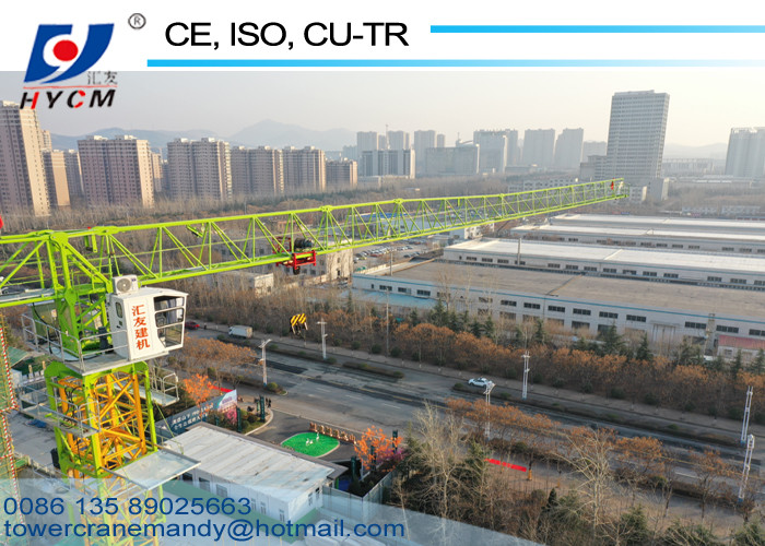 1.5ton Tip Load 160m Attaching Height Model Tower Crane 6tons Topless Tower Crane 800KN.m Self Climbing Crane
