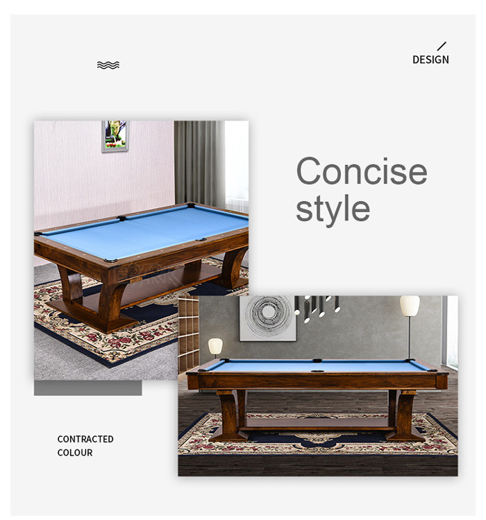 Curved 420d Oxford Billiard Pool Table For Children Adult