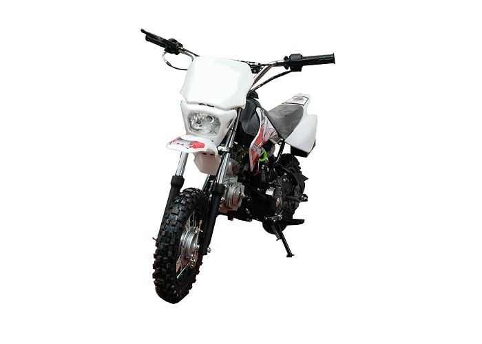 125cc Air Cooling Engine Gas Dirt Bikes Drum Brake 55km / H Max Speed