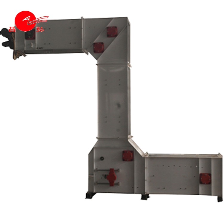 Carbon Steel Industrial Bucket Elevators Heat Resistant Energy Saving