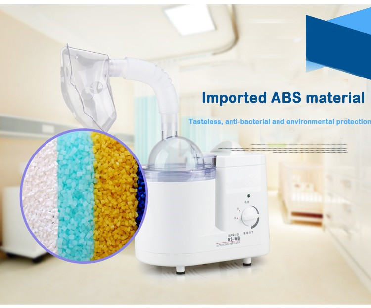 Ultrasonic Portable Compressor Nebulizer 40W 1.7MHz With Professional Battery