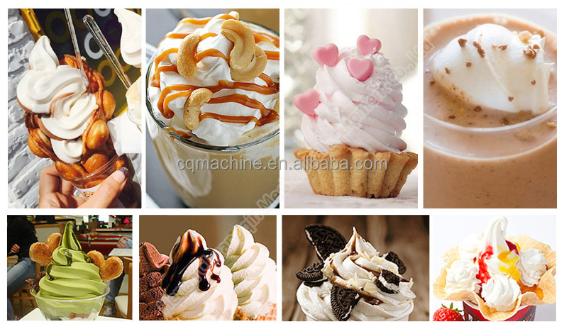 Fruit Ice Cream Blender Machine Swirl Freeze Fruit Ice Cream Maker 110V/220V