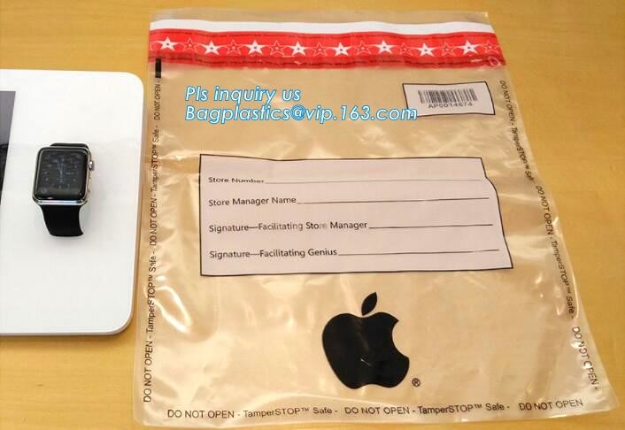Security plastic bag with adhesive tape for cash, plastic money bag, Security Money Cash Bag For Airport/Bank and police
