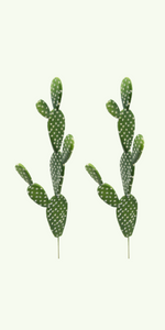 Unpotted cactus artificial plant faux succulents
