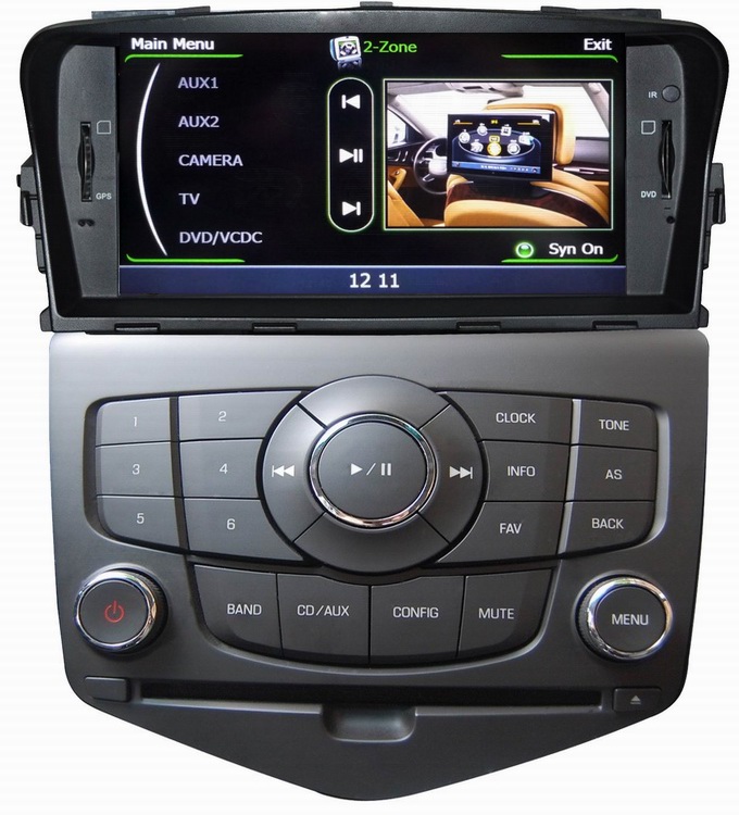 Ouchuangbo A8 Dual Core GPS for Chevrolet Cruze Car DVD Player Autoradio S100 System