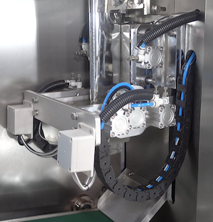 Tea bag packing machine OEM Model 46 4 for Hanging ear tea inner and outer bag