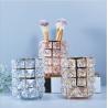 Buy cheap gold/sliver/rose gold metal with crystal beaded pen cosmetic brush holder from wholesalers