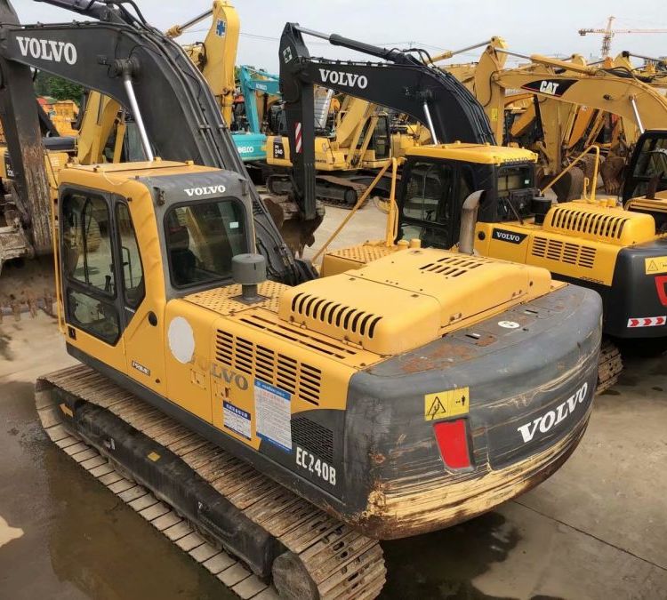 Hydraulic Pump Original 24 Ton Used Volvo240b Excavator in Good Condition from Korea
