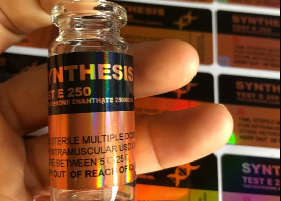 Pharmaceuticals Holographic 10ml Vial Labels And Boxes For Bottle