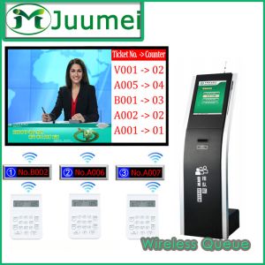 17 Inch Touch Screen Queue Ticket Numbering Machine