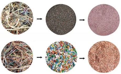 Electric Scrap Copper Wire Granulator Recycling Machine Suitable for Cable Wire Scrap