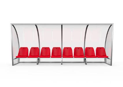 Eco Friendly Non Slip Outdoor Stadium Bench Seating Ergonomic Design ISO CE SGS Fih Certified