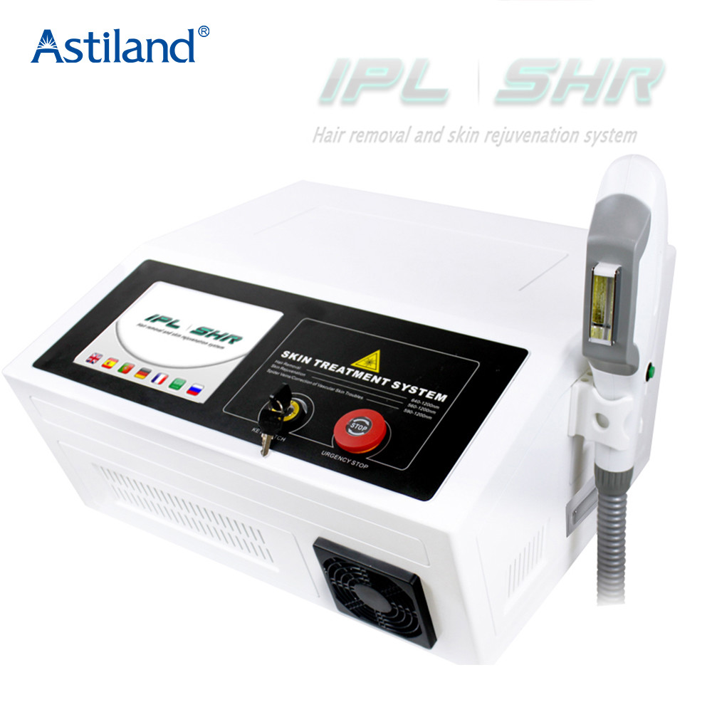 IPL/808nm Diode Laser Hair Removal Device With Automatic Water And Air Cooling