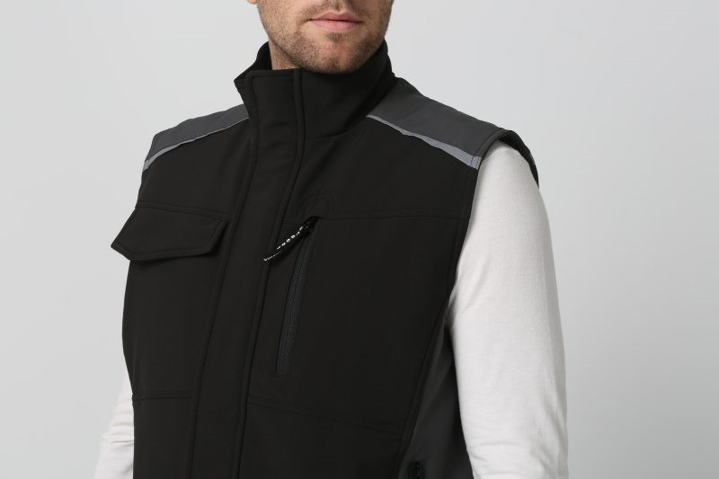 Men Breathable Cold Weather Work Vest Windproof OEM