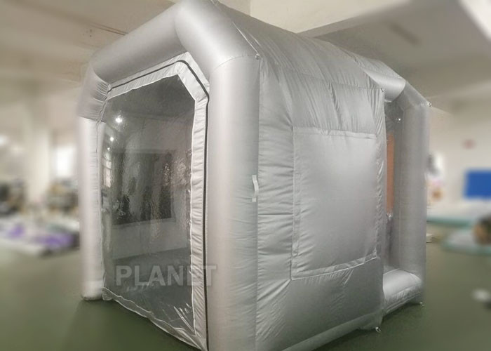 Environmental Mini Blow Up Spray Booth For Car Cover / Automotive Paint Booth