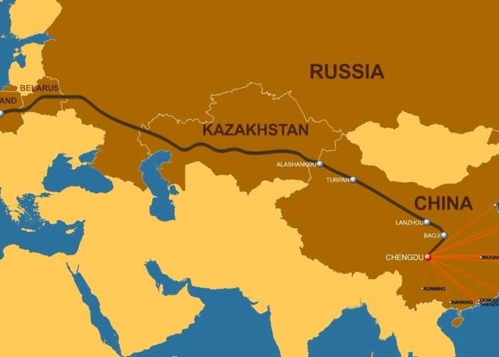 Experienced International Rail Freight Chengdu To Europe Freight Forwarding Agent
