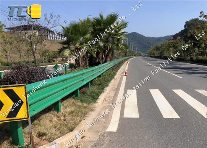 Traffic Highway Guardrail Roadway Safety Crash Barrier W Beam Guardrail