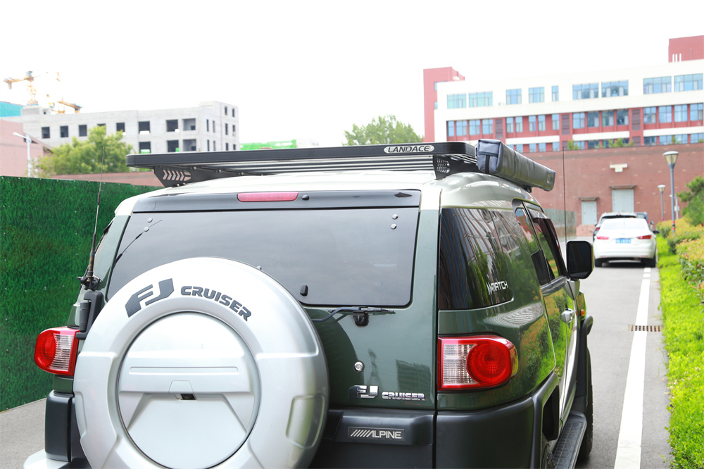 TOYOTA FJ LAND CRUISER Flat Roof Racks Platform Aluminum Alloy Roof Rack OEM Accepted