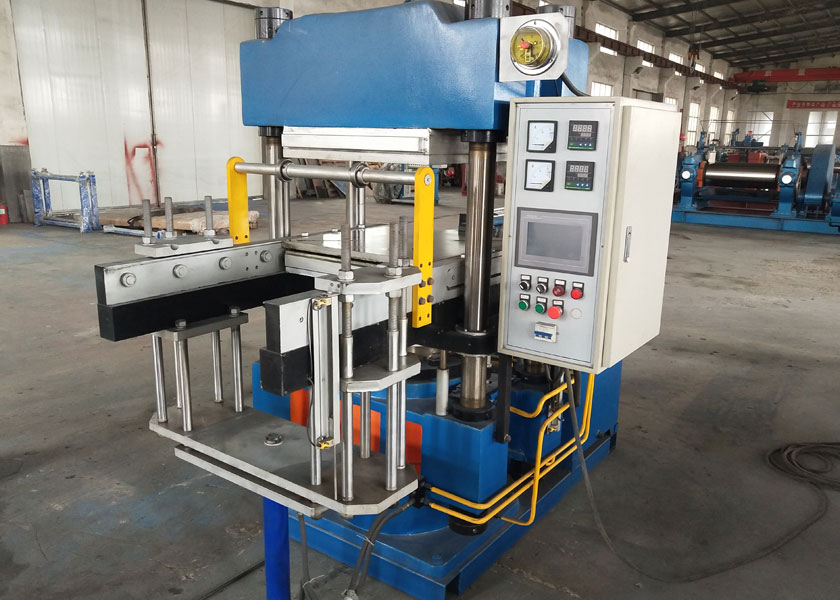 Semi Automatic 2RT Rubber And Silicone Vulcanizing Press Mold Machine For Rubber Gasket