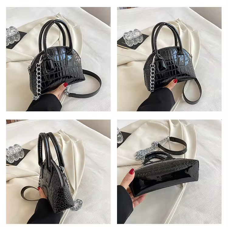 Highlight Sequins Leather Trending Small Bags Fashion Woman Bag for Special Occasions