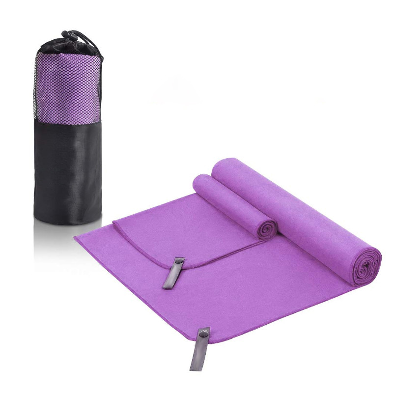 Custom Recycled Quick Dry Microfiber Suede Towel For Summer