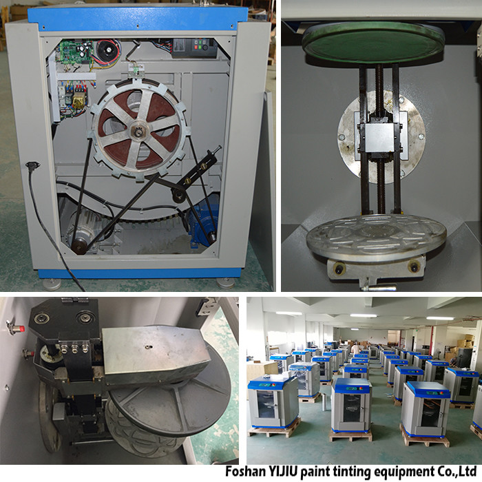 20L Electric Clamping Gyroscopic Paint Shaker Machine For Max Dia 320mm Can