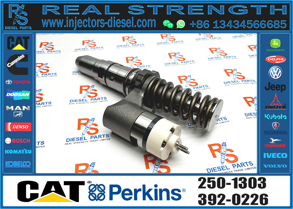 Common rail injector fuel injecto 250-1303 392-0226 250-1306 392-0212 20R-3483 20R-0849 20R-1264 20R-1275