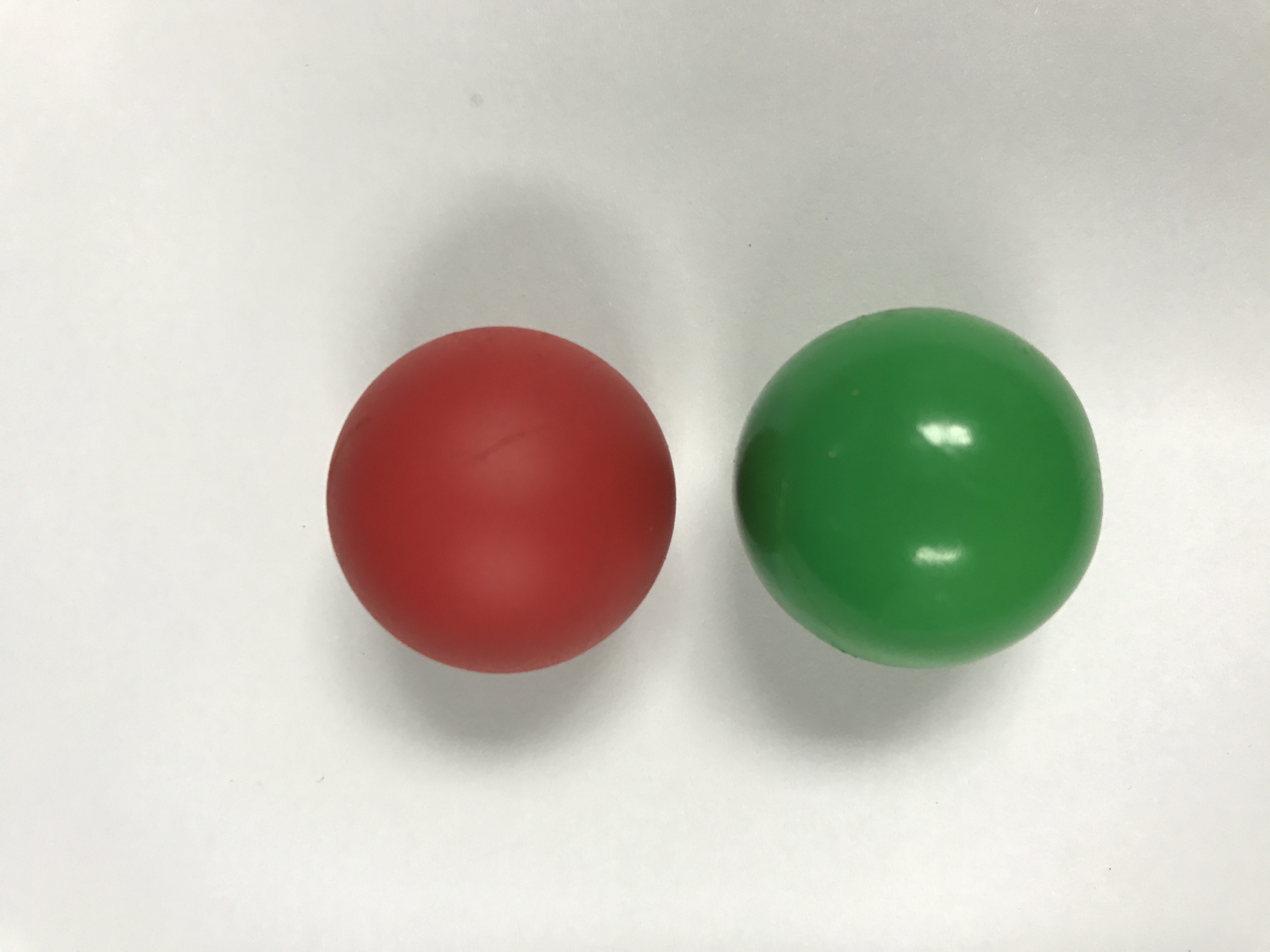 Injection molded Solid bouncy Plastic TPR， PVC Ball for Baby Toys Accessories