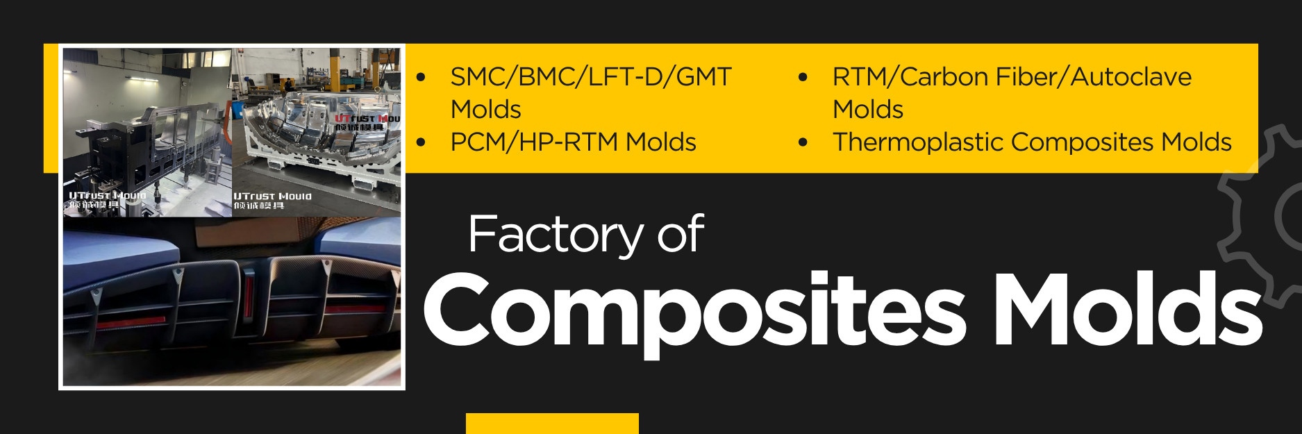Custom Car Parts Moulds Manufacturer | Precision Tooling for Automotive Interior & Exterior Components by UTrust Mould