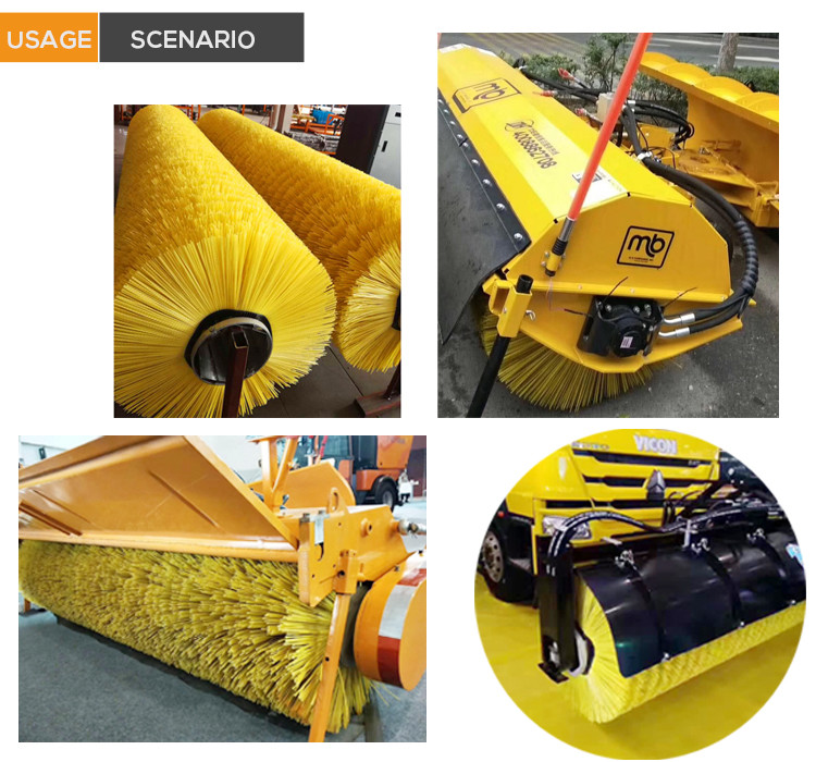 Zhenda Iron Ring Waved Wafer Brush Ring For Road Snow Cleaning