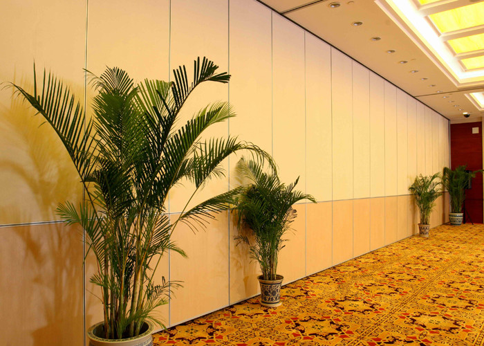 MDF + Aluminum Sound Proofing Movable Folding Internal Doors for Banquet Hall