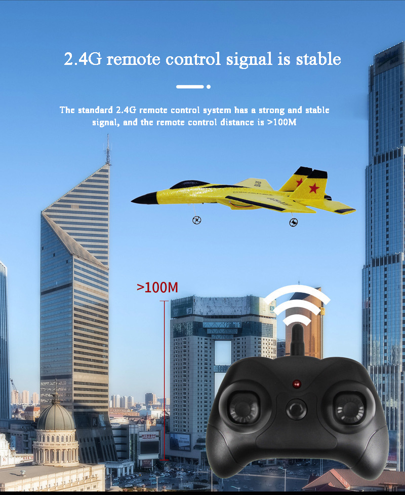 OEM ODM Remote Control RC Airplane For Beginners 2.4G RC Fighter Plane