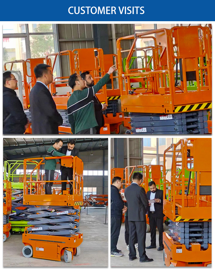 6-16M Mobile Electric Hydraulic Scissor Lift