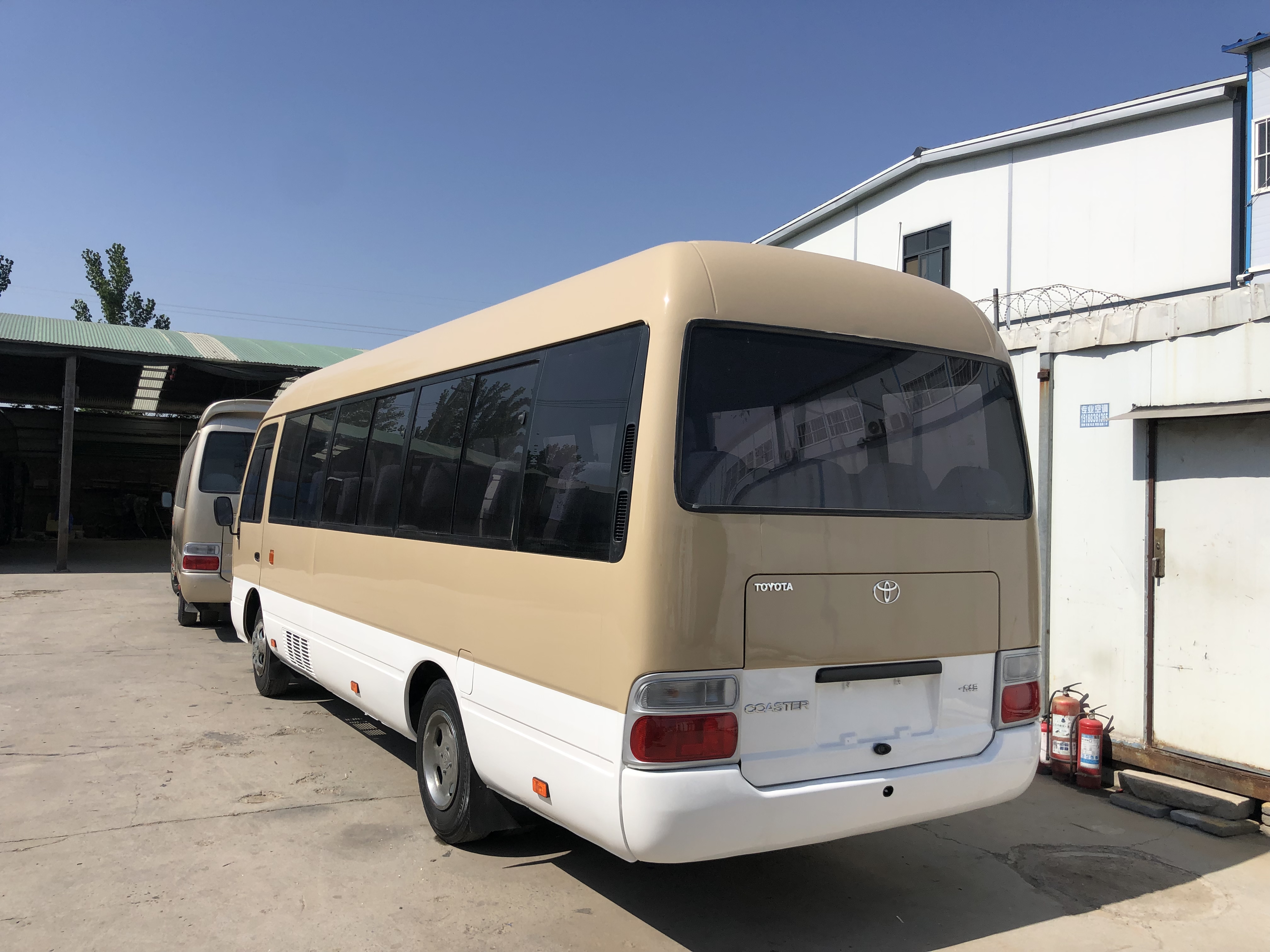 Japan Made Toyato Engine Model 30 Seats Yellow Coaster for Your Requirements