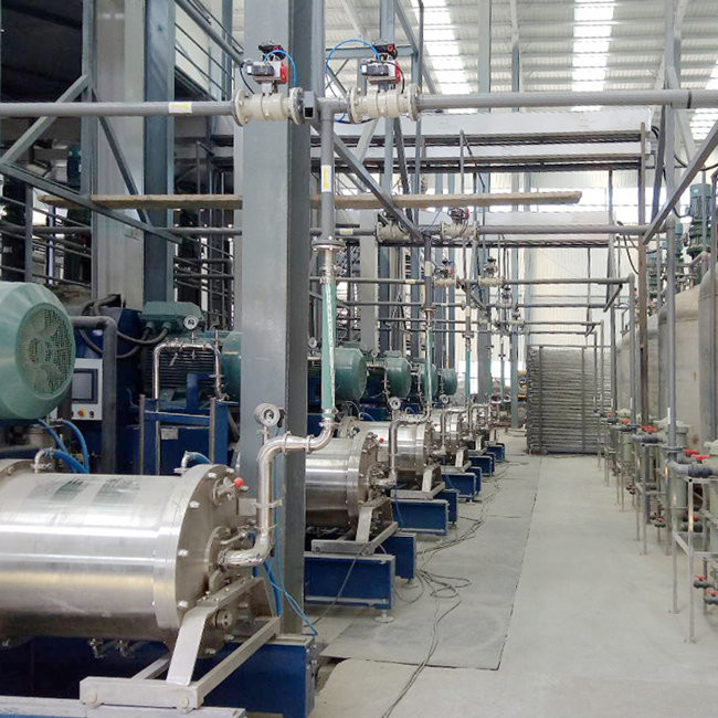 Boyee Heavy Duty Horizontal Turbo Bead Mill machine 3L Turbine Grinding System