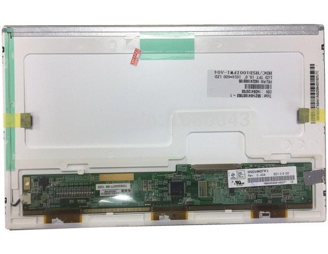 Notebook PC LCD Module HSD100IFW4 A00 Hannstar 10 Inch Size RGB Vertical Stripe