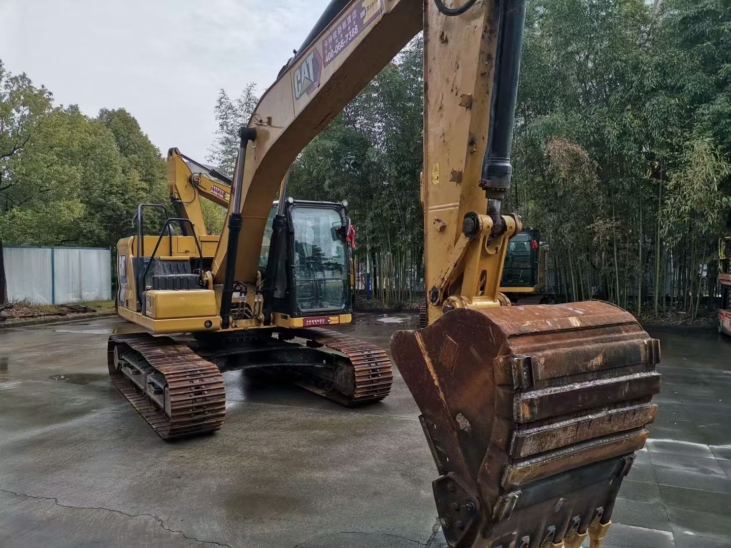 Produced In Japan Used CAT374D Excavator Ready From China