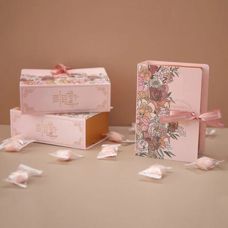 Packing Material Custom Logo Magnetic Candy Chocolate Packaging with Customized Color