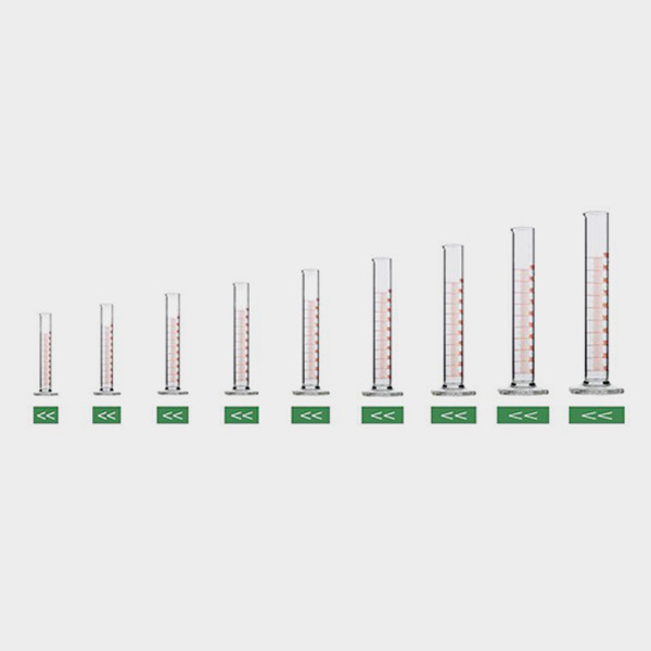 Borosilicate Glass Measuring Cylinder 500ml High Temp Resistance