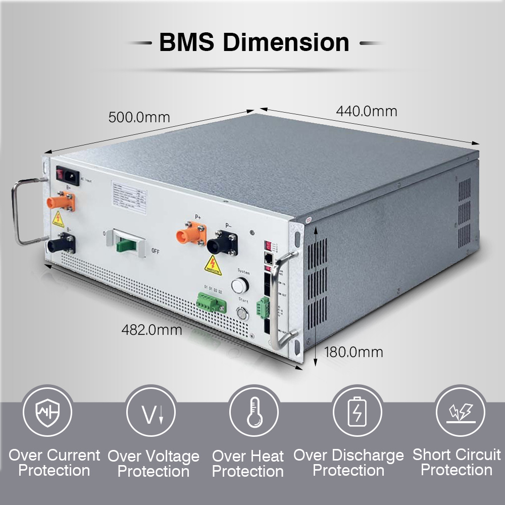 1500V BMS Energy Storage BMS 160A 200A 250A Lifepo4 BMS Battery Management System For Battery Energy Storage System