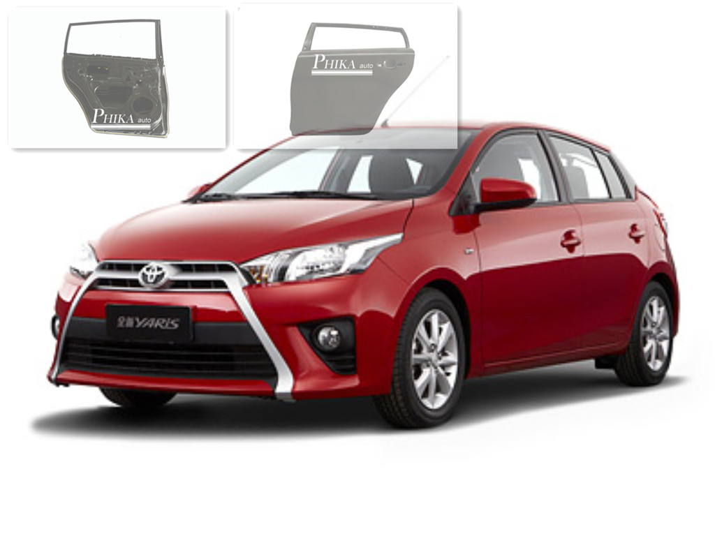 Yaris L / Vios 2014 Durable Toyota Door Replacement Front Car Doors Seal With Silicon
