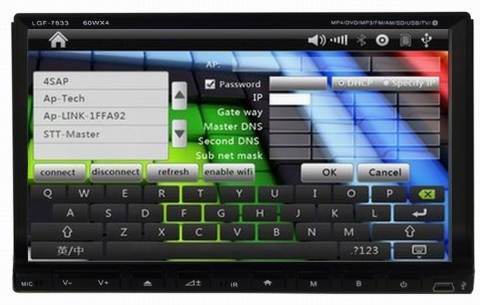 Ouchuangbo car multimedia for Universal car DVD with radio gps TV bluetooth OCB-2621