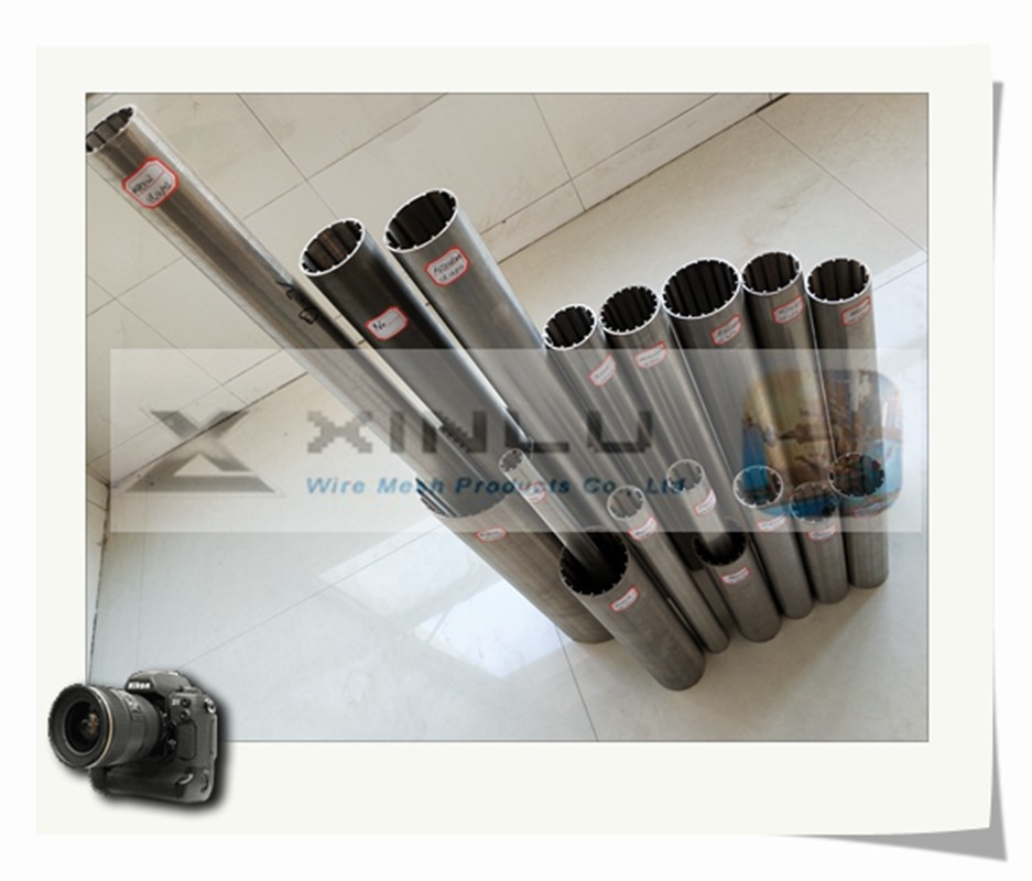 DN60 Well Screen Pipe Fine 50 Micron Slotted Screen Pipe For Beverage