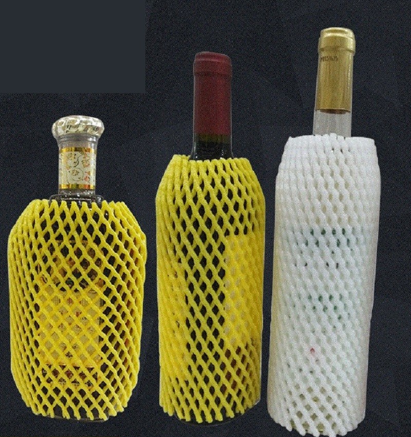 EPE Foam Net Packaging For Shipping Glass & Bottles Wine