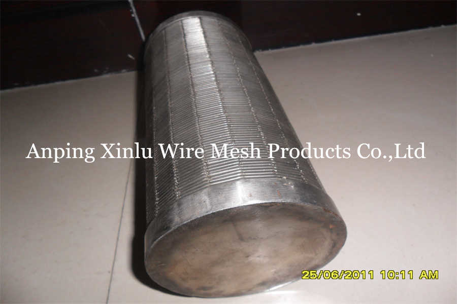250 Micron Stainless Steel Industrial Water Filter Tube Electrolytic Polishing
